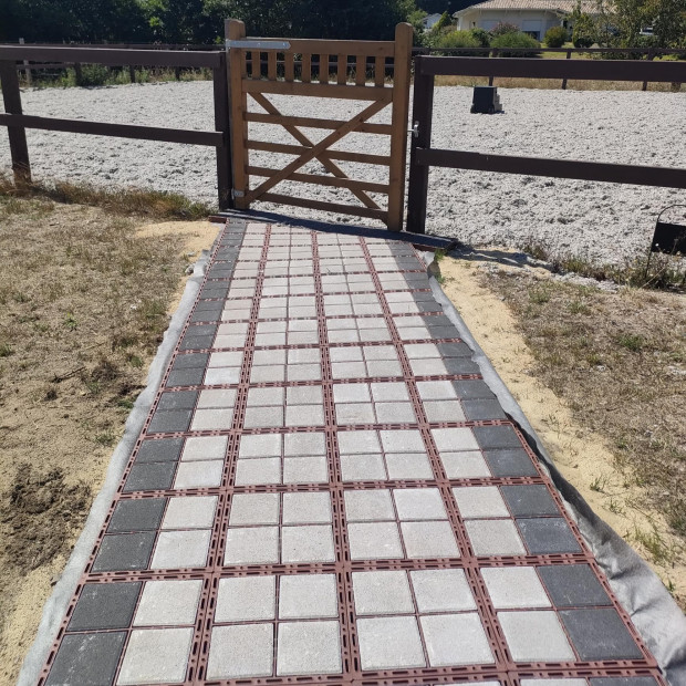 DALLE ECORASTER BLOXX TERRACOTTA