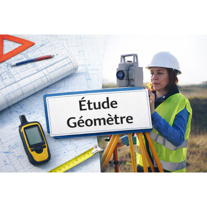 Etude géomètre