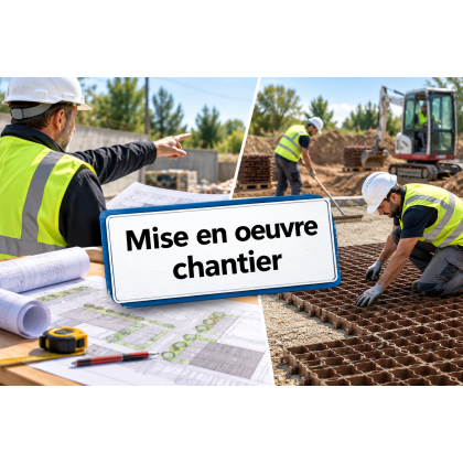 Mise en oeuvre de votre chantier