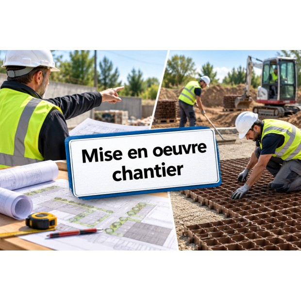 Mise en oeuvre de votre chantier