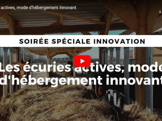 REPLAY : l'écurie active, un mode d'hébergement innovant