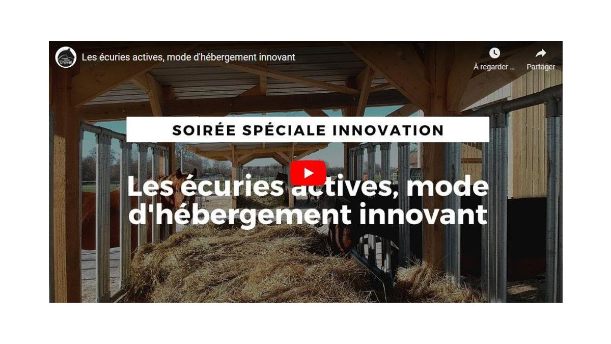 REPLAY : l'écurie active, un mode d'hébergement innovant